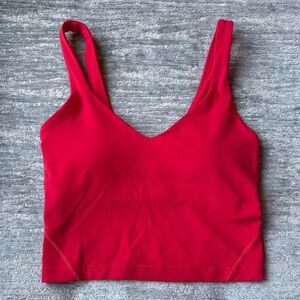 lululemon Lunar New Year Align Tank in Dark Red